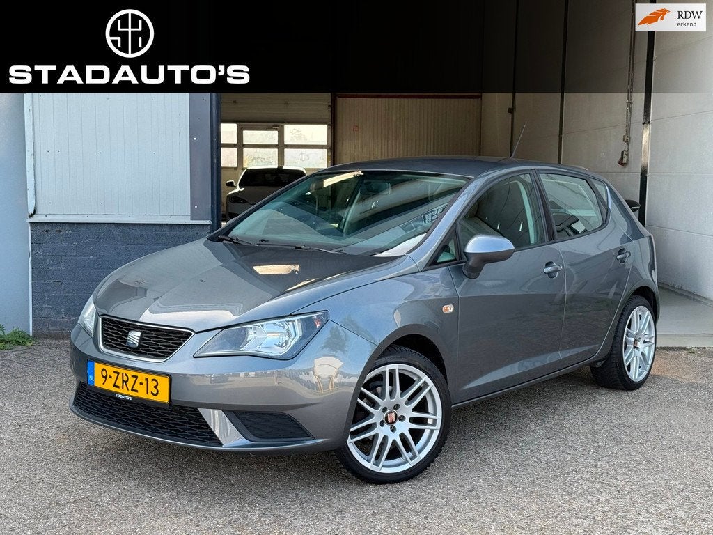 Seat Ibiza 1.2 TSI Style DSG Automaat Airco 17" Velgen!, Auto's, Seat, Euro 5, Stof, 4 cilinders, Ibiza