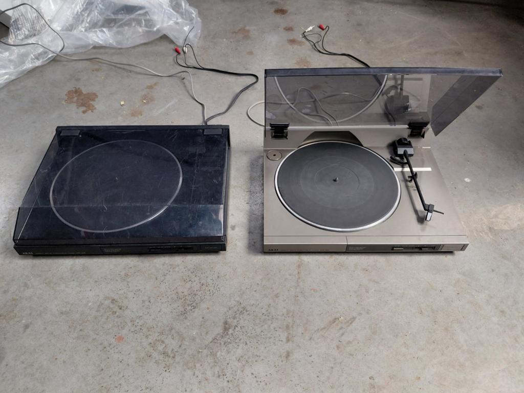 2 Akai AP-A2 platenspelers, Audio, Tv en Foto, Platenspelers, Ophalen of Verzenden, Akai