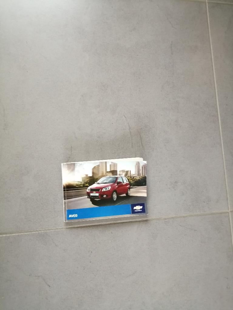 Gebruikershandleiding CHEVROLET AVEO T250  2007/2011, Auto diversen, Handleidingen en Instructieboekjes, Ophalen of Verzenden