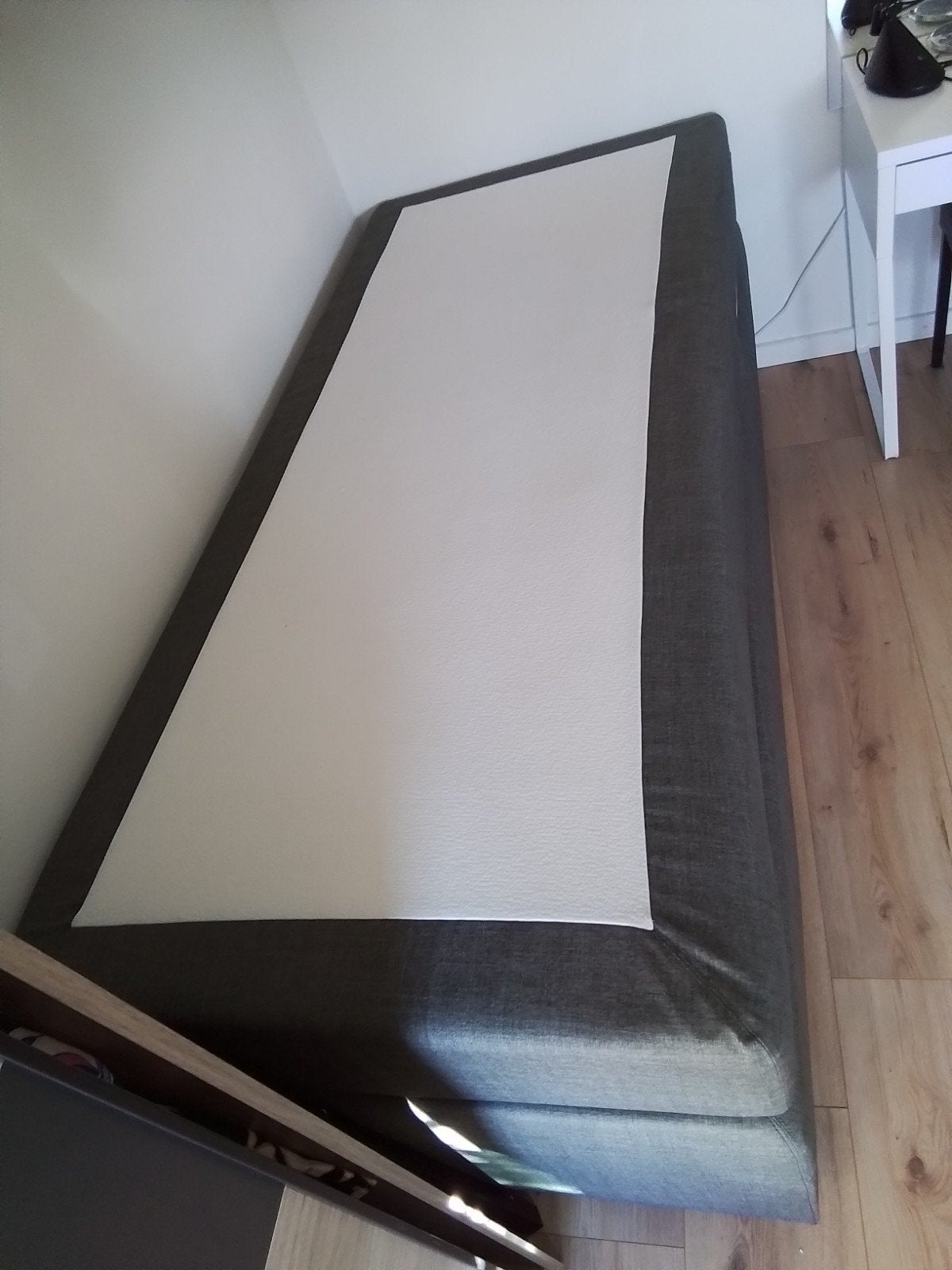 Boxspring  1 persoons, Ophalen, Gebruikt, 90 cm, Eenpersoons
