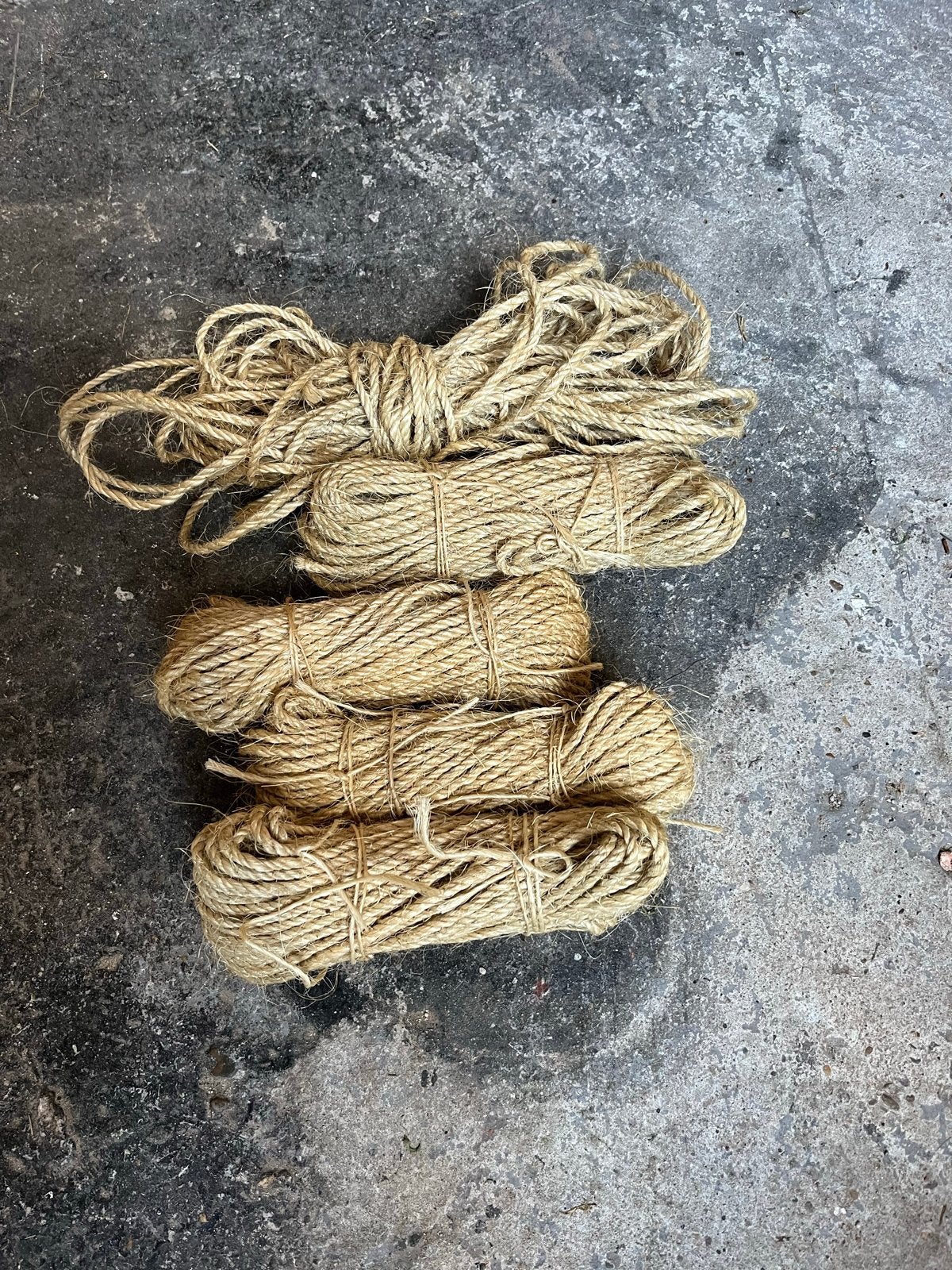 Jute touw - Decoratie, knutselen, tuin, Ophalen, Gebruikt