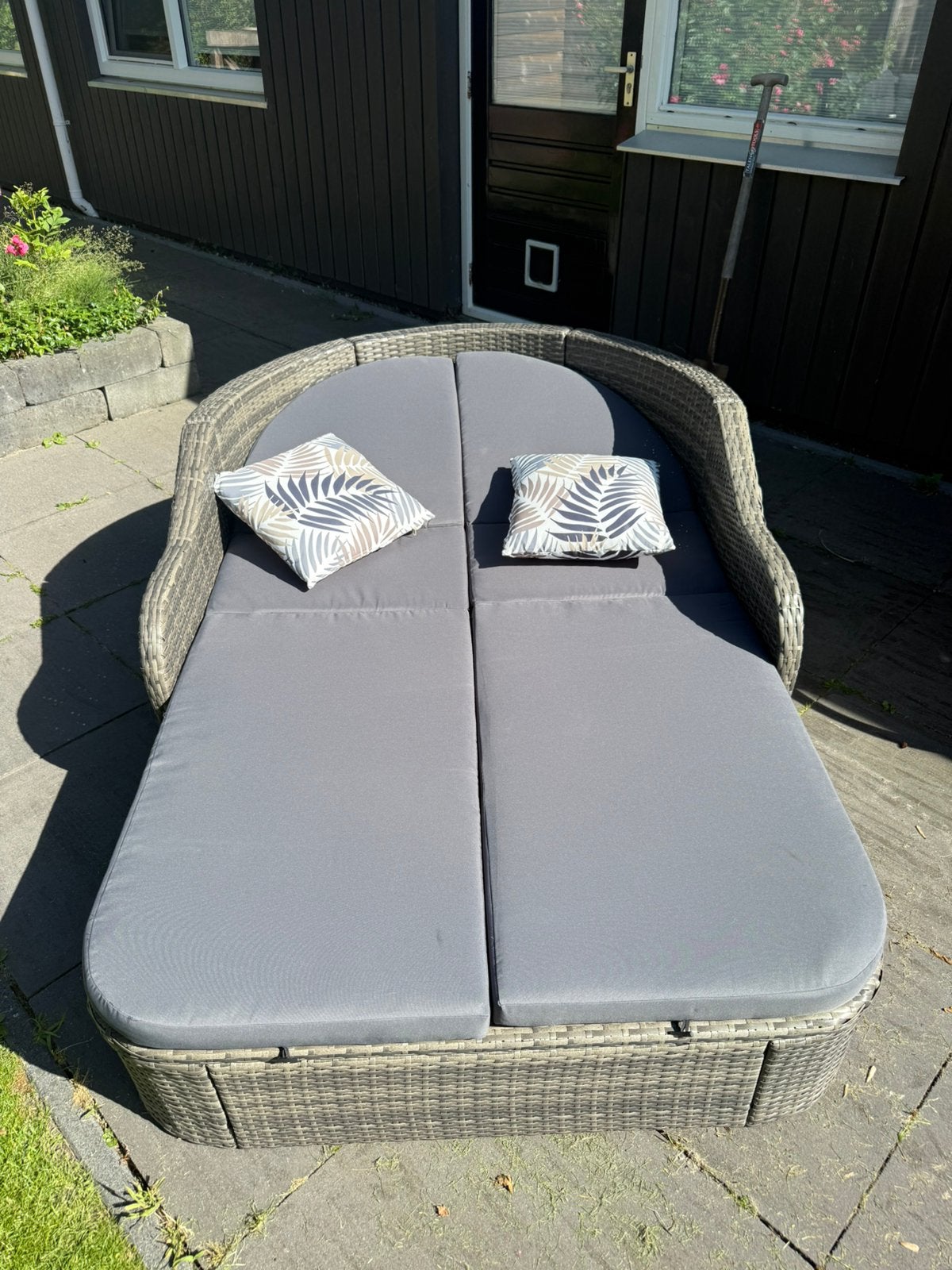 2 persoons Lounge bed zo goed als nieuw, Tuin en Terras, Ophalen of Verzenden, Zo goed als nieuw