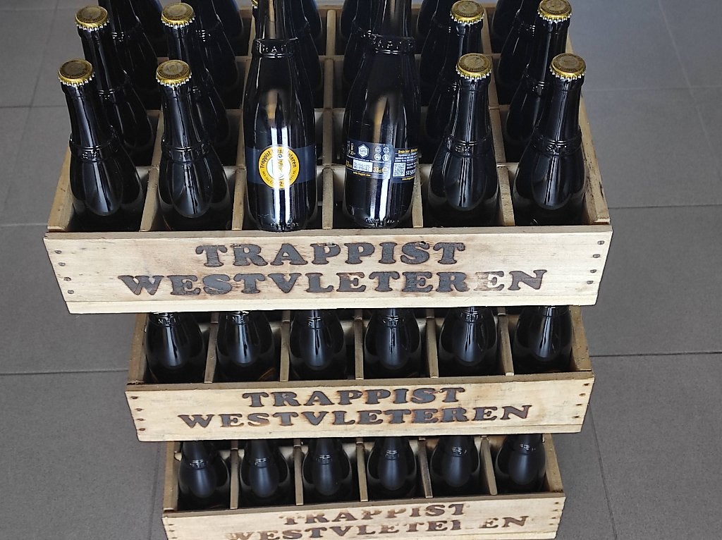 Westvleteren trappist 12 > gerijpt beste bier van de wereld., Verzamelen, Ophalen of Verzenden, Nieuw, Flesje(s), Overige merken