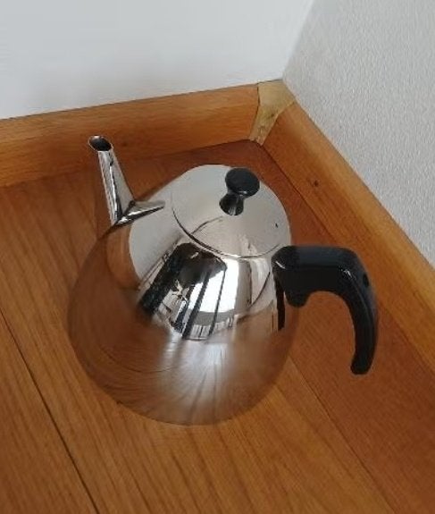 Zgan Bredemeijer theepot RVS, Ophalen, Zo goed als nieuw