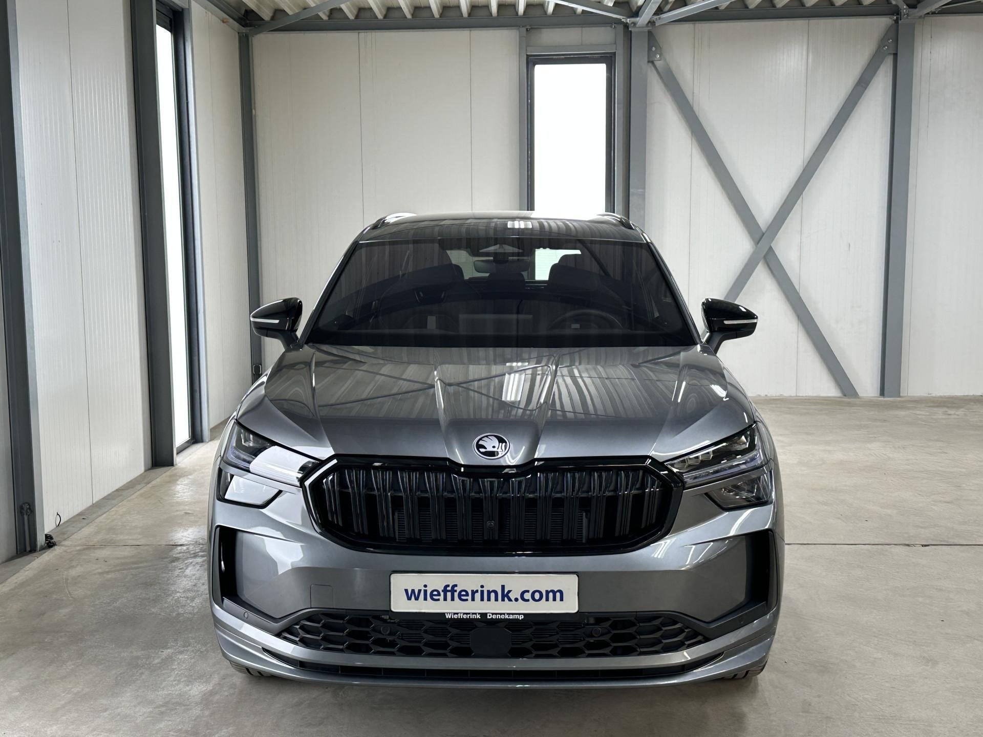 Skoda Kodiaq 1.5 TSI PHEV Sportline | Trekhaak | Canton | Co, Auto's, 12 maanden, Zwart, 4 cilinders, 26 kWh