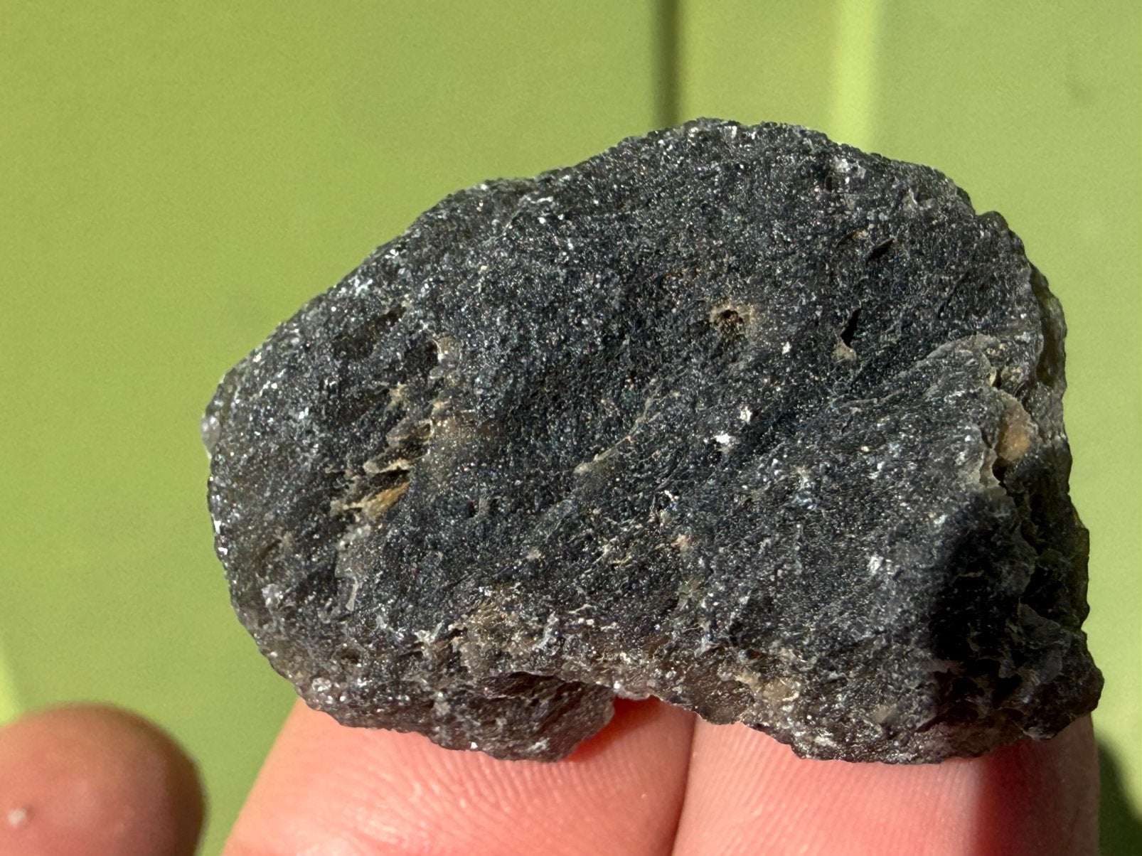 Agni Manitiet - Indische Moldaviet - Tektiet - Cintamani, Ophalen of Verzenden, Mineraal