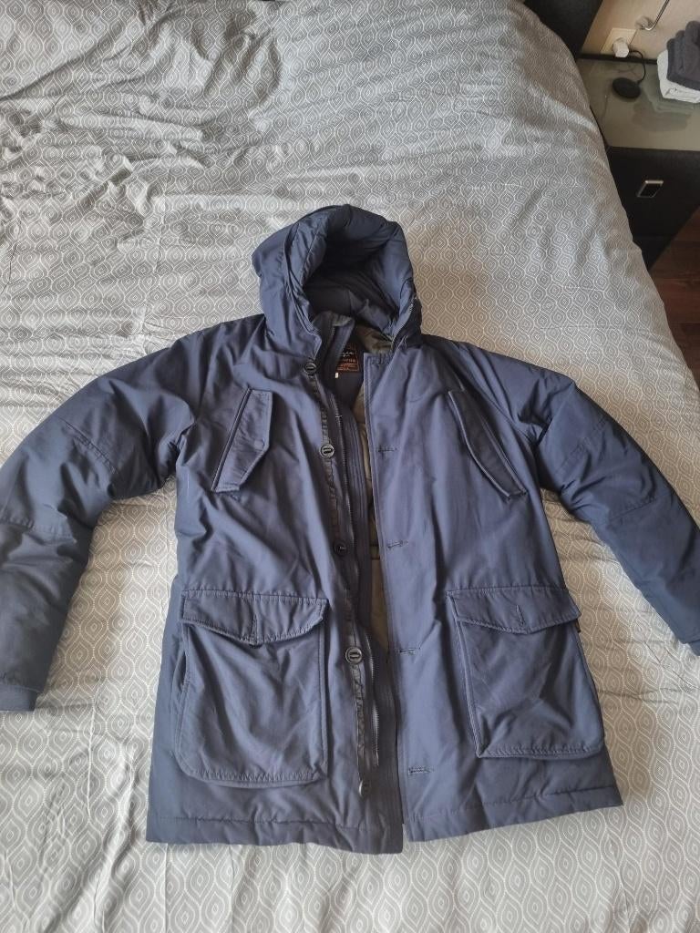 Hallinger Navigator winterjas maat L, Maat 52/54 (L), Blauw, Hallinger, Ophalen of Verzenden