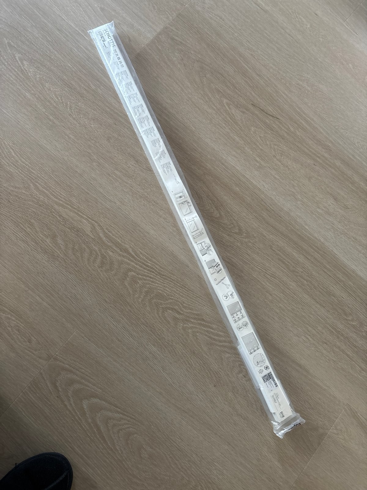 IKEA SCHOTTIS Plisségordijn - Nieuw in verpakking, Huis en Inrichting, Ophalen, Wit, Nieuw, IKEA