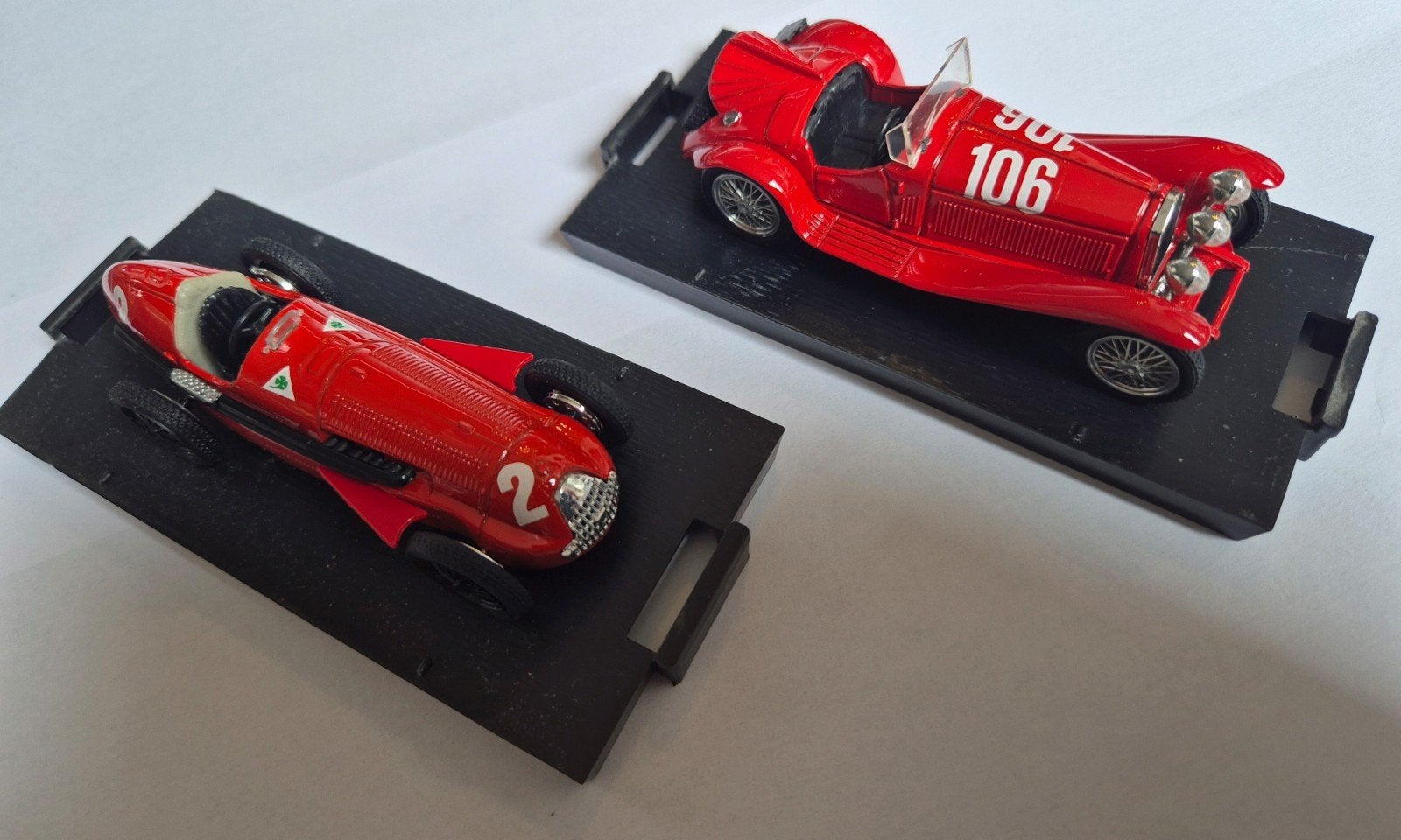 2 x Alfa Romeo Brumm 1:43 schaalmodellen / Nieuw in box, Ophalen of Verzenden, Nieuw, Auto, Overige merken