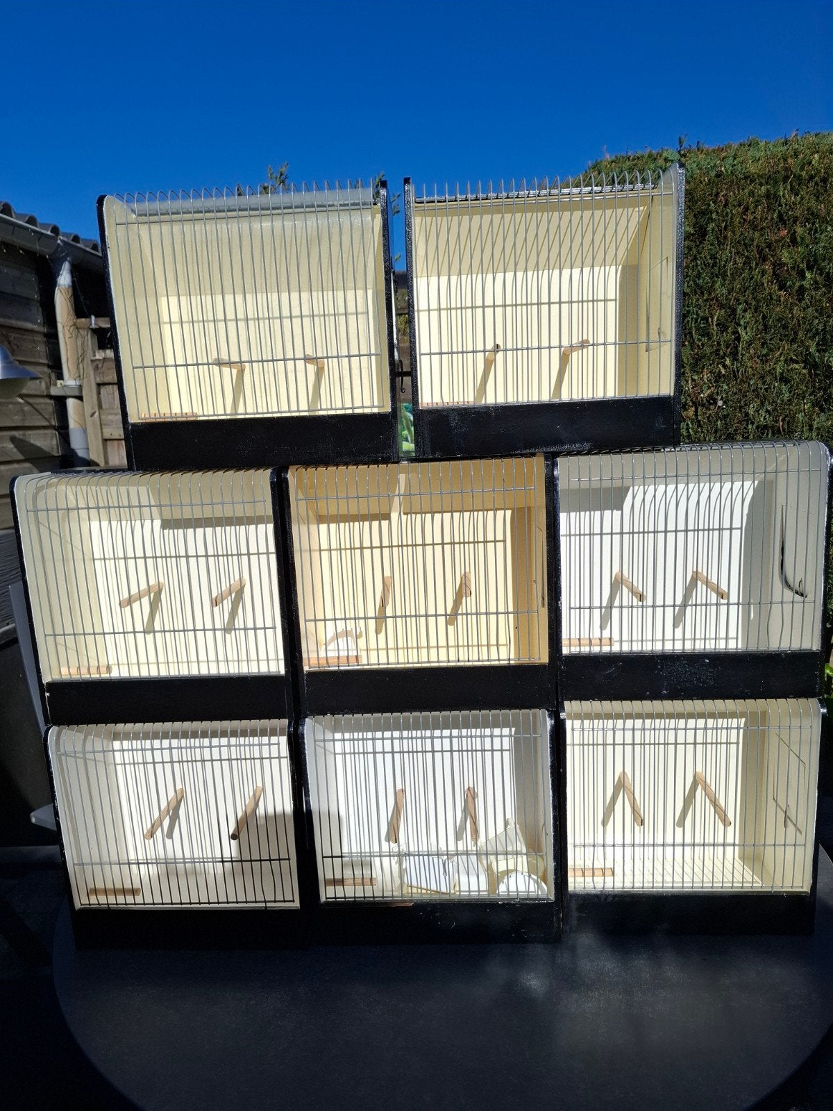 8 nieuwe tt kooitjes +waterflesjes + voerbakjes, Dieren en Toebehoren, Vogels | Hokken en Kooien, Ophalen of Verzenden, Nieuw