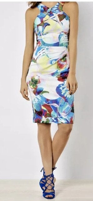 jurk Karen Millen maat 12/40 oksel tot oksel 42 rek 45 cm, Maat 38/40 (M), Karen Millen, Ophalen of Verzenden, Zo goed als nieuw