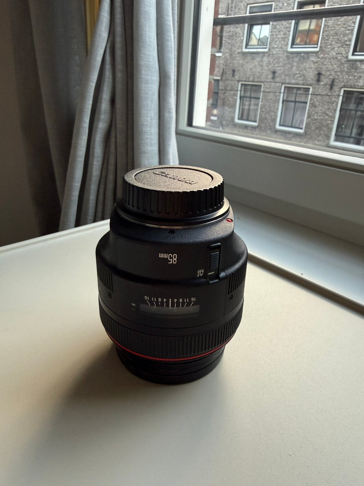 Canon EF 85mm F1.2, Gebruikt, Canon, Verzenden, Standaardlens