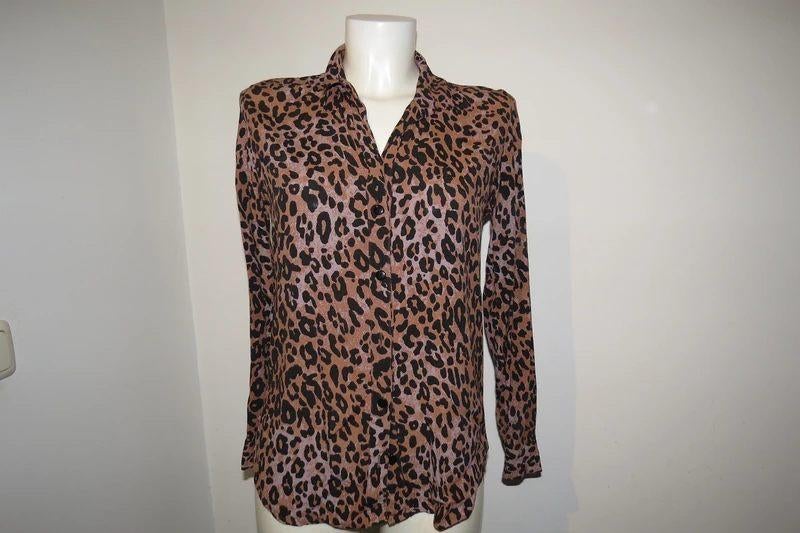 Fabienne Chapot nette blouse jaguar print mt S