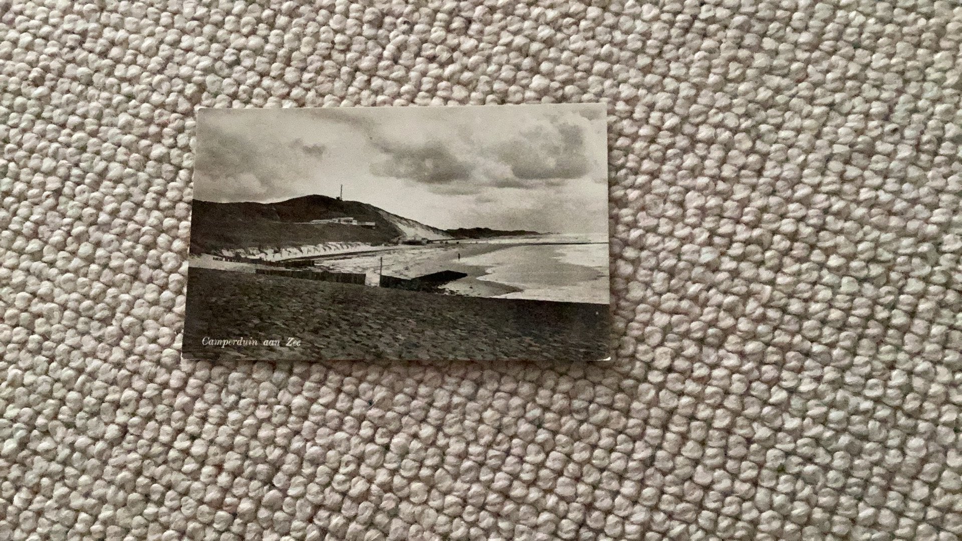 Ansichtkaart Camperduin aan Zee 1953. 982, Verzamelen, Ophalen of Verzenden, 1940 tot 1960, Gelopen, Noord-Holland