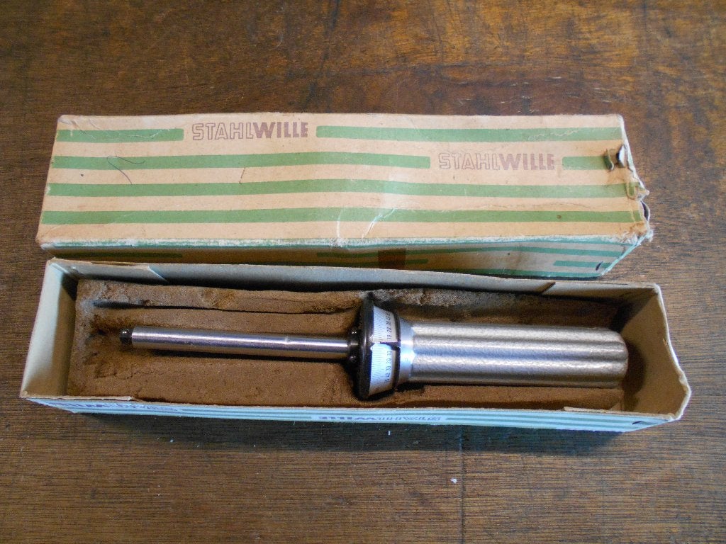 Vintage Stahlwille 1/4" Momentschroevendraaier, Auto diversen, Ophalen of Verzenden, Gebruikt