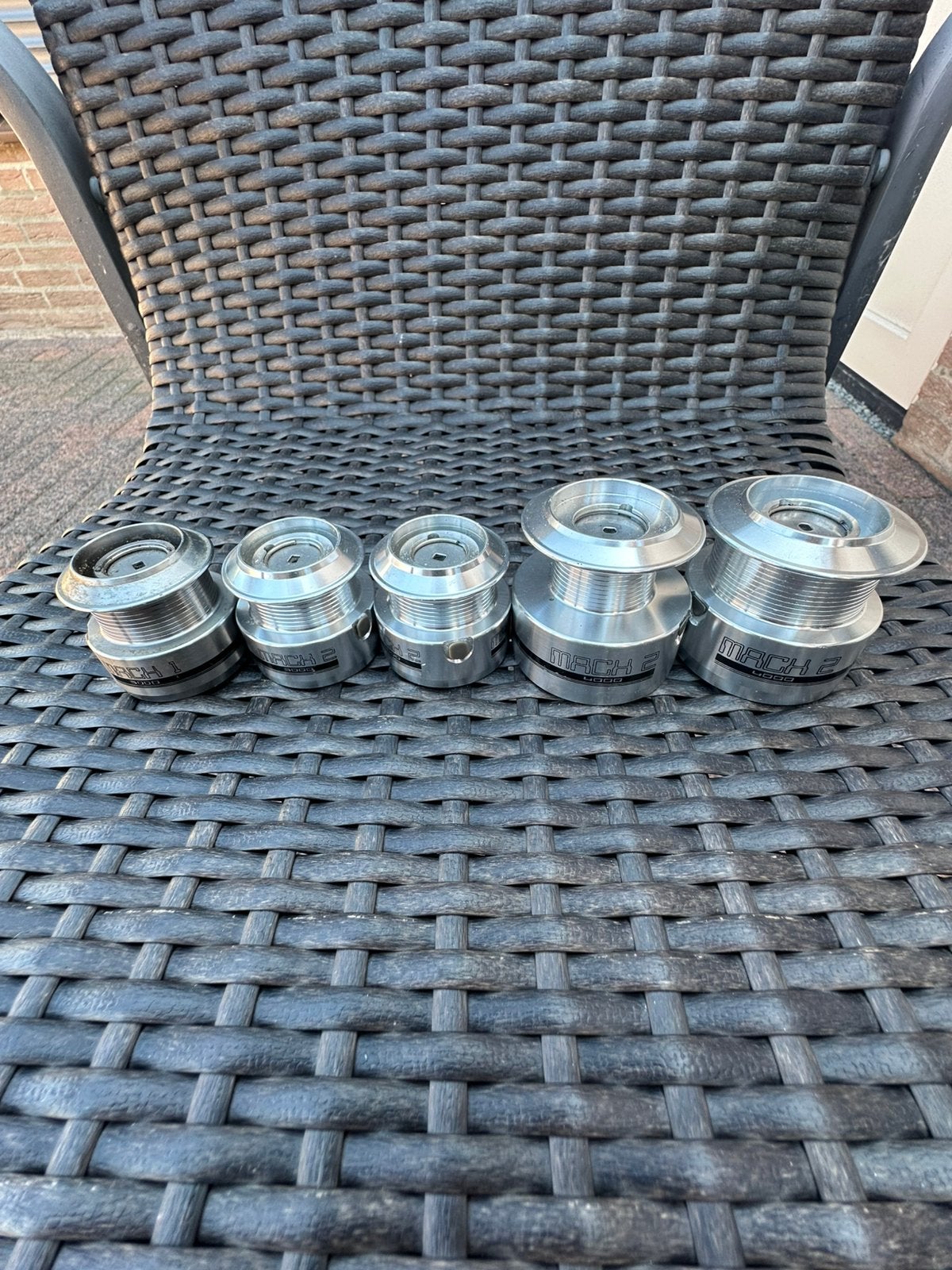 5 Mach spoelen, Ophalen of Verzenden, Gebruikt, Molen