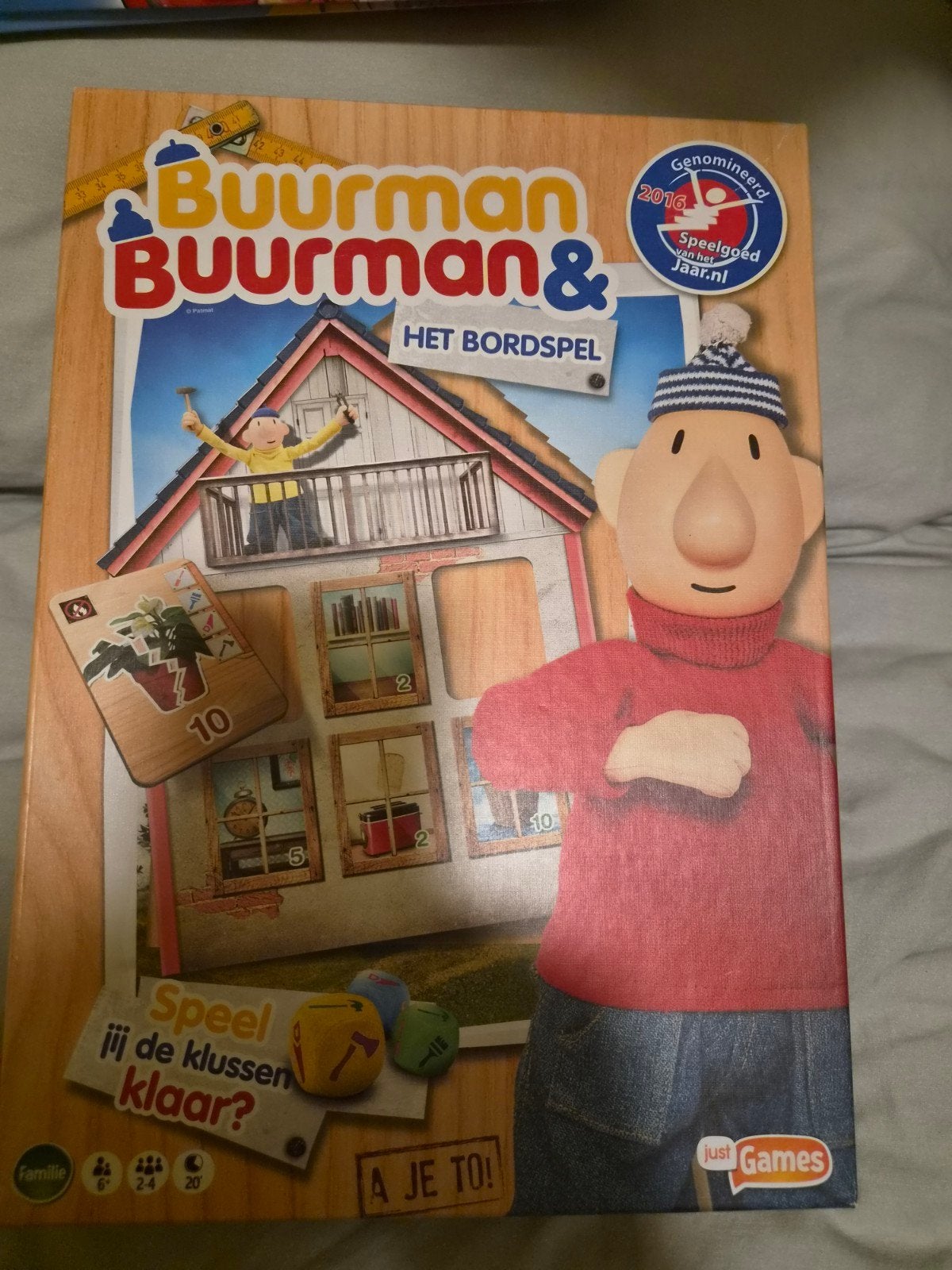 Buurman & Buurman Het Bordspel - Genomineerd Speelgoed, Drie of vier spelers, Ophalen of Verzenden, Gebruikt, Just Games