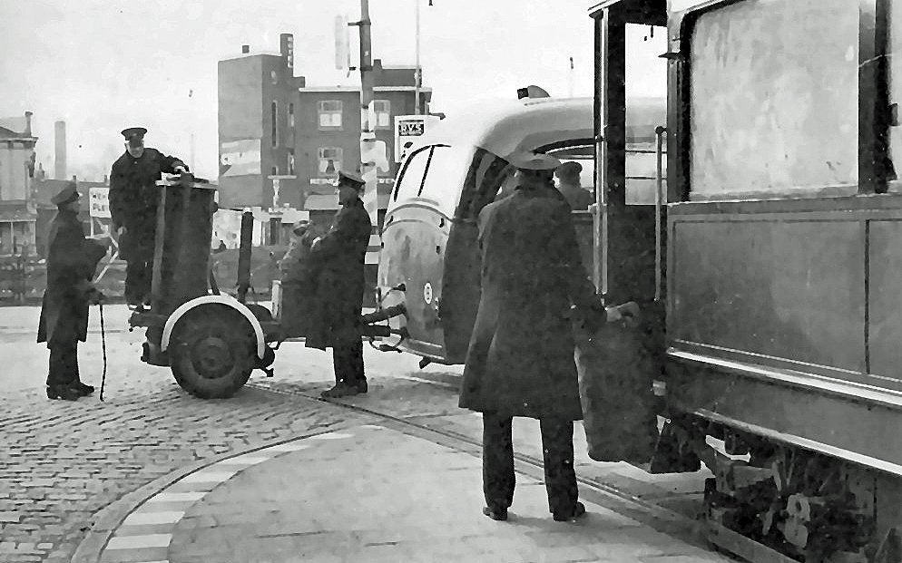 RET Tram Nadruk schiedam, Ophalen, Voor 1920, Zuid-Holland