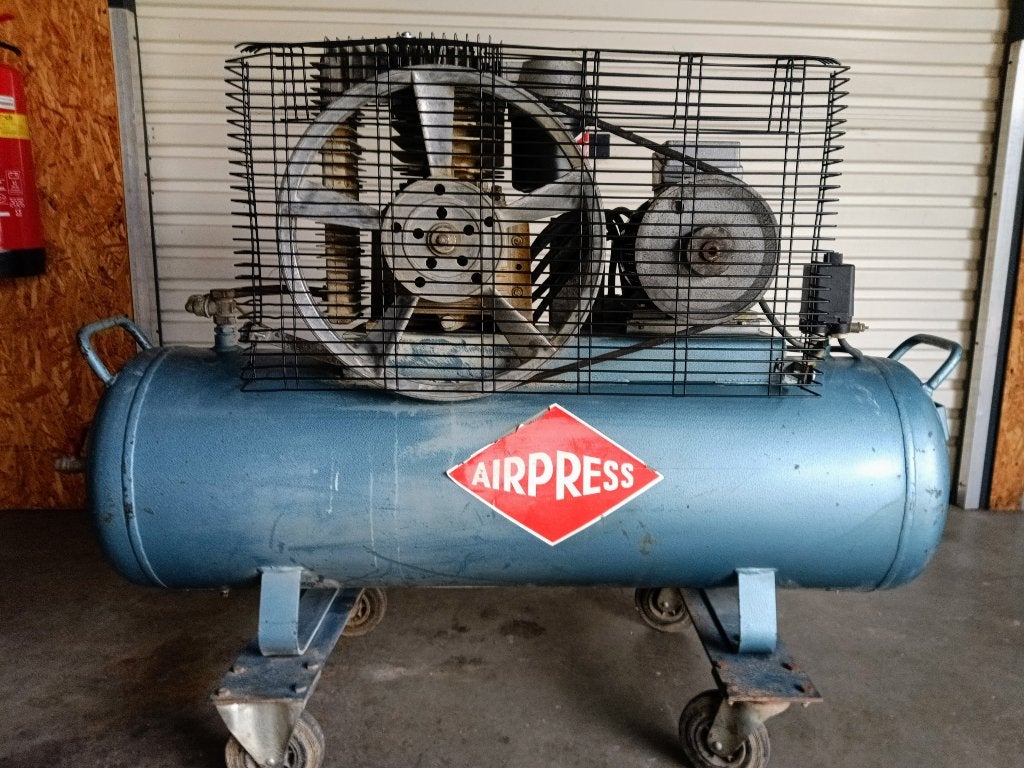 Airpress K100-450 professionele compressor | 100 Liter, Ophalen, 400 tot 800 liter/min, Zo goed als nieuw, Mobiel