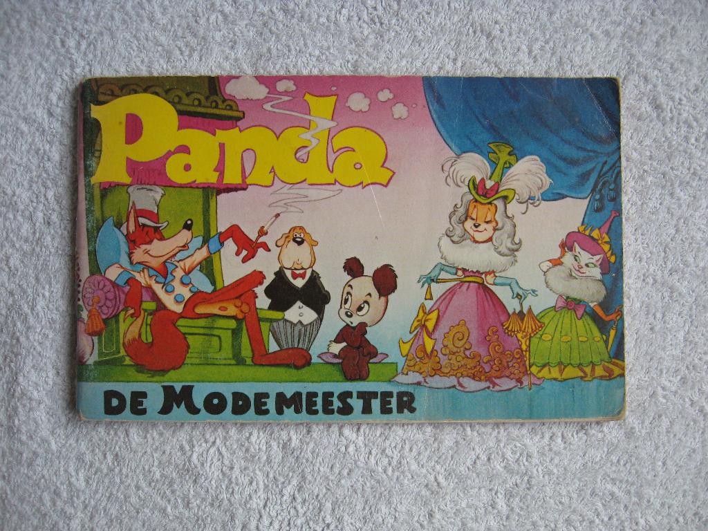 Panda - De Modemeester (Toonder Studio's - 1981), Gelezen, Eén stripboek, Ophalen of Verzenden, Marten Toonder studios