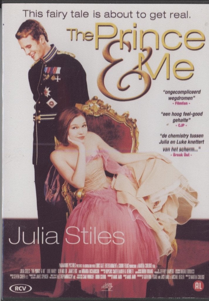 52) The Prince & Me: met Julia Stiles en Luke Mably, Alle leeftijden, Ophalen of Verzenden, Gebruikt, Romantische komedie