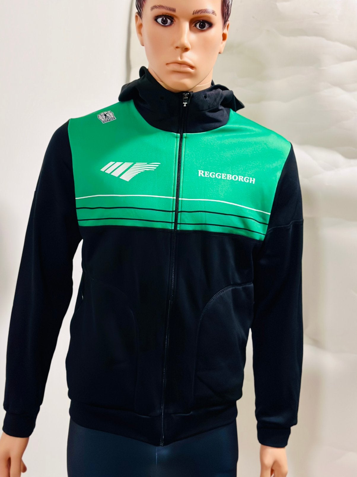 Sportkleding sportvest vest trui capuchon S en M Bioracer, Kleding | Heren, Ophalen of Verzenden, Zo goed als nieuw