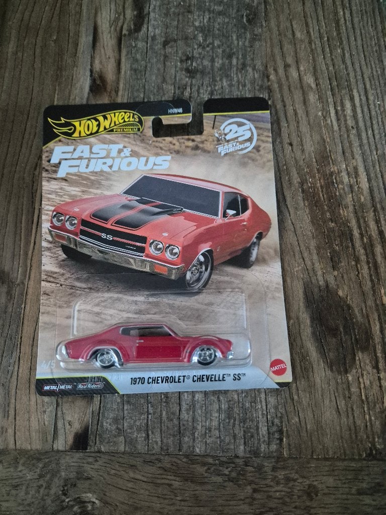 Hot Wheels Fast & Furious 1970 Chevrolet Chevelle SS, Ophalen of Verzenden, Nieuw, Auto