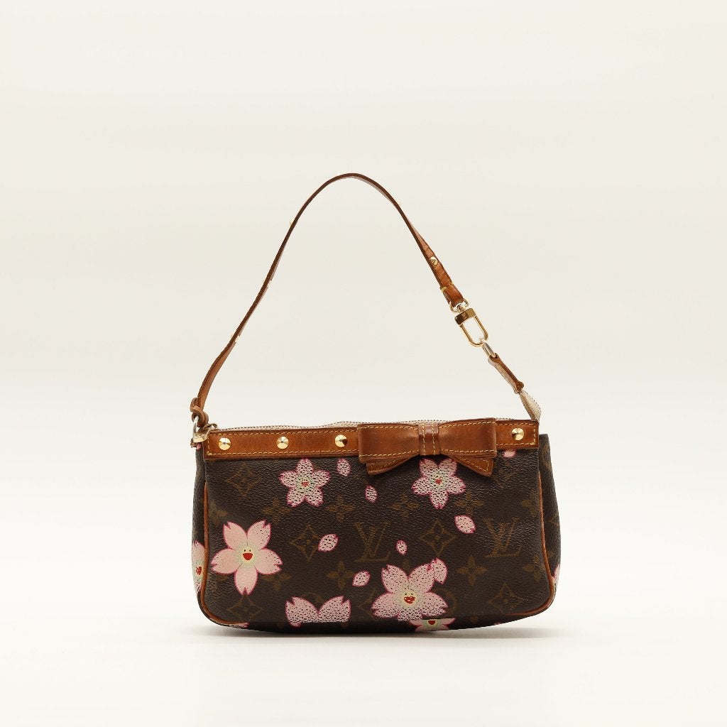 Louis Vuitton Accessoires Murakami clutch, Verzenden, Gebruikt, Bruin, Avondtasje