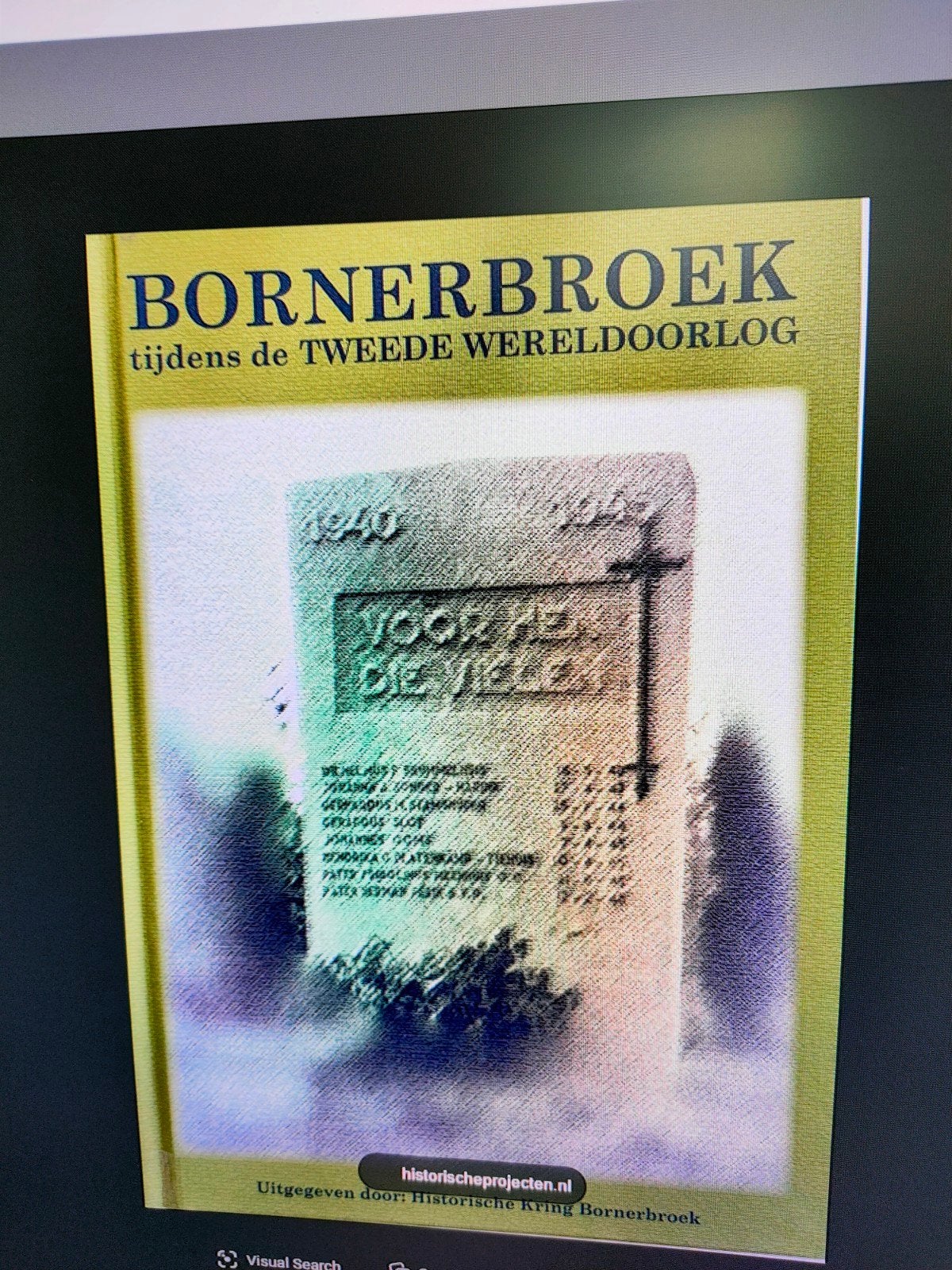 Bornerbroek tijdens de 2e WW Gezocht Gezocht Gezocht, Ophalen of Verzenden, Zo goed als nieuw