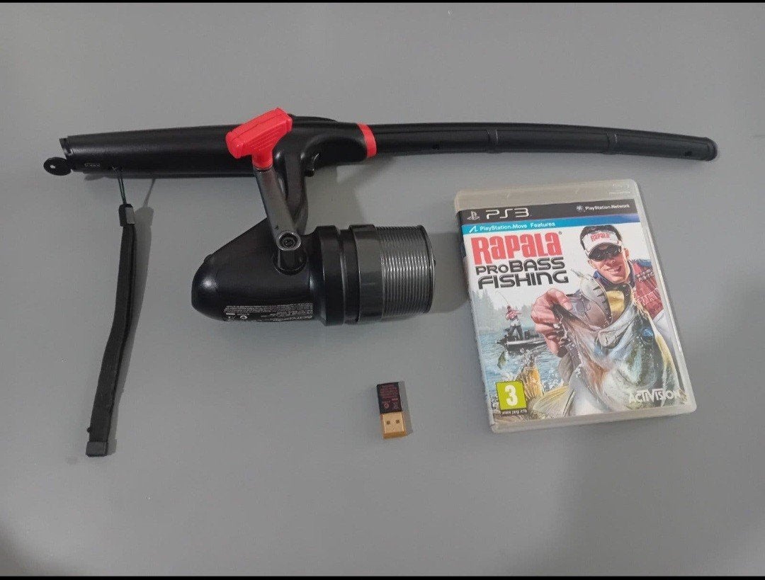 Rapala Pro Bass Fishing + fishing rod, 1 speler, Ophalen, Gebruikt, Vanaf 3 jaar