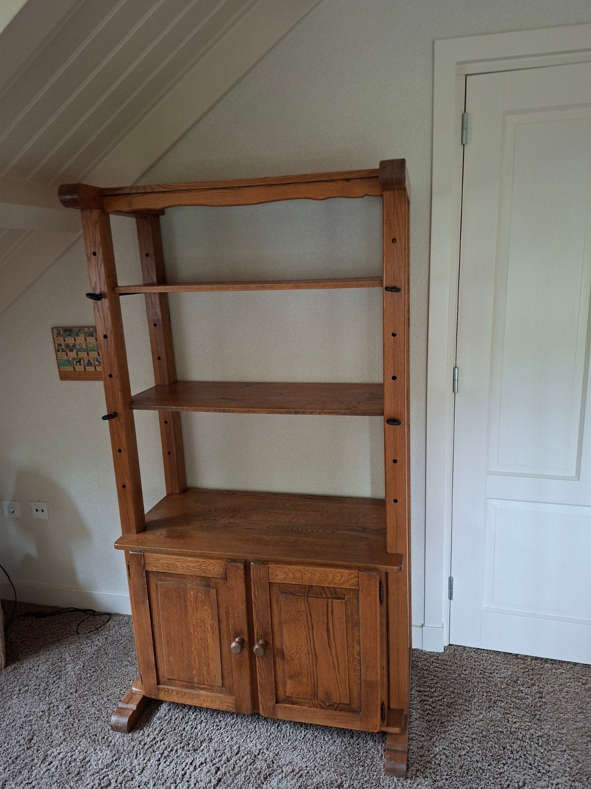 licht eiken "kaaskast", Huis en Inrichting, Kasten | Boekenkasten, Ophalen, Gebruikt, 100 tot 150 cm, Eikenhout