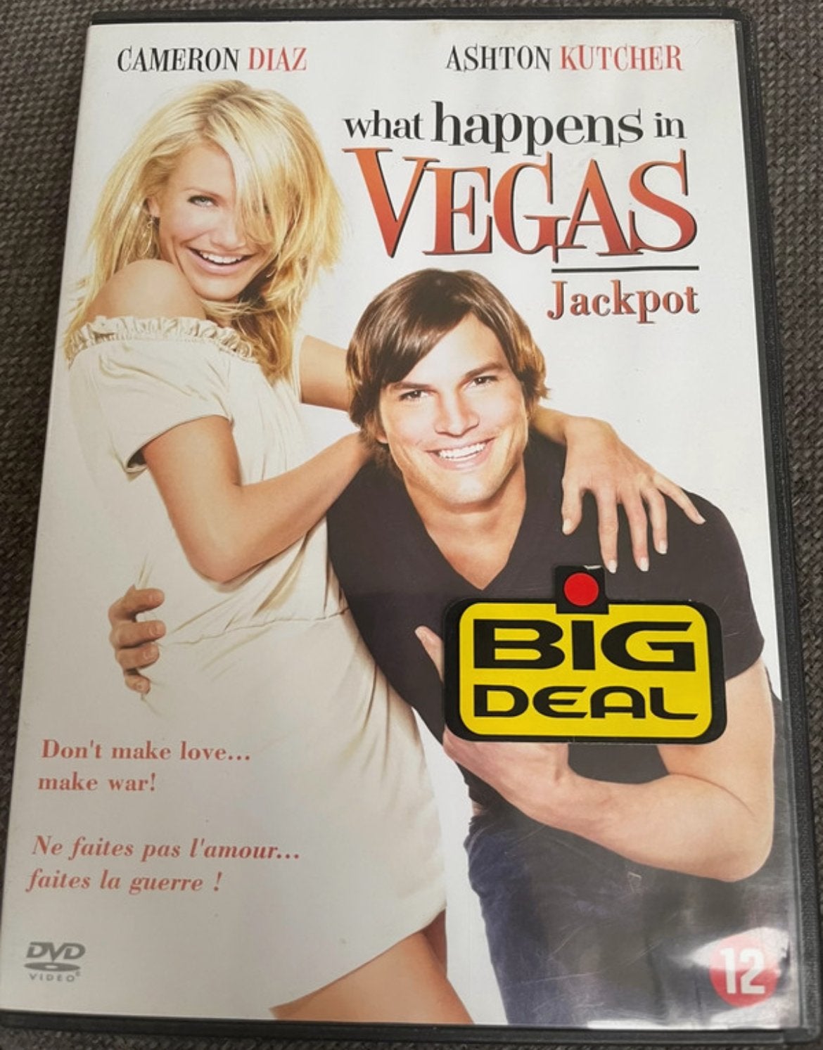 What Happens in Vegas - Romantische Komedie DVD, Cd's en Dvd's, Vanaf 12 jaar, Ophalen of Verzenden, Gebruikt, Romantische komedie