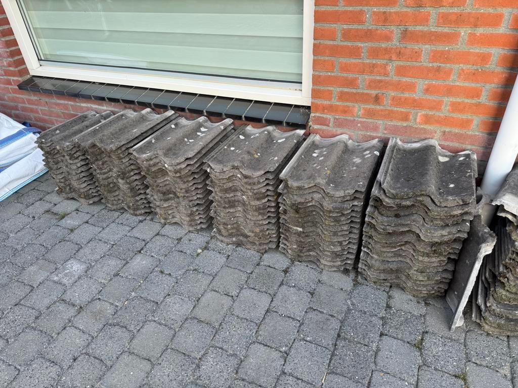 90 NEROMA sneldek dakpannen, Doe-het-zelf en Verbouw, Dakpannen en Dakbedekking, Ophalen, Steen of Klei, Zwart, 15 m² of meer