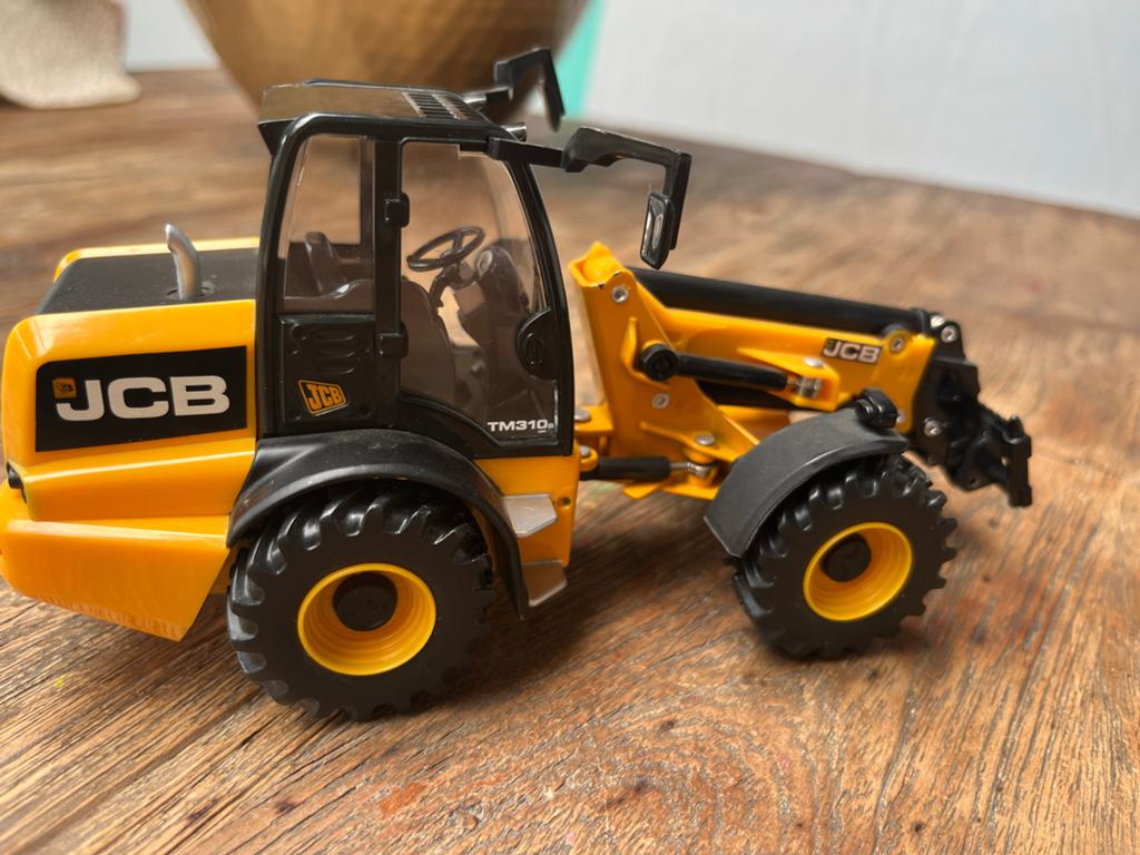 JCB TM310 Schaalmodel, Zo goed als nieuw, Ophalen, Overige merken, Groter dan 1:32