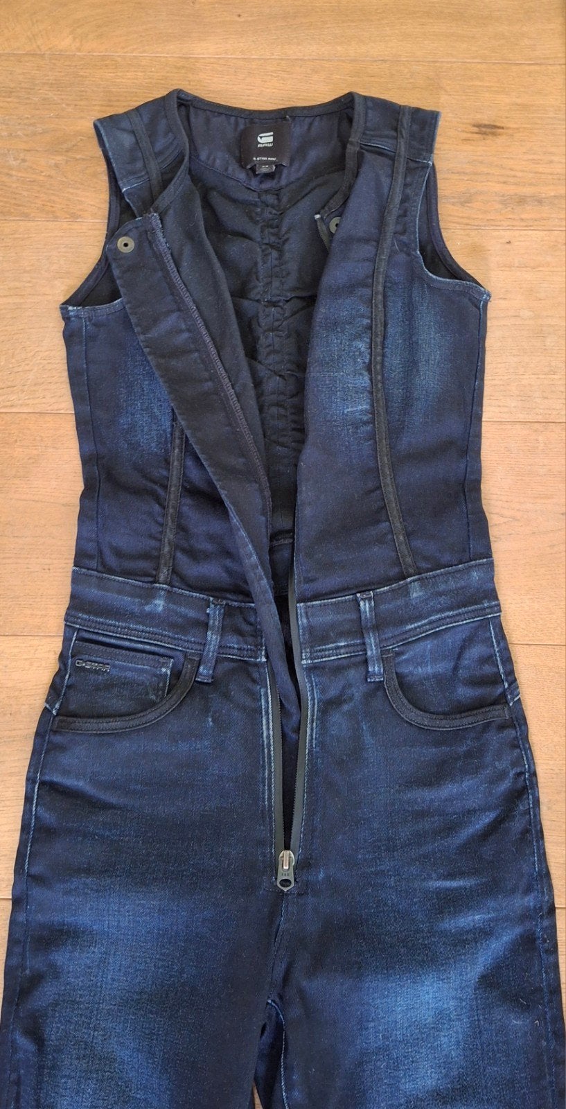 G-Star Raw Strak Model Jumpsuit XS, Kleding | Dames, Blauw, Nieuw, Ophalen of Verzenden, G-Star Raw