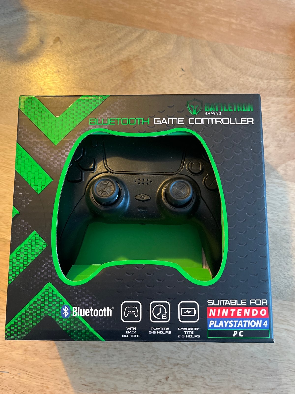 Battletron Bluetooth Game Controller voor Nintendo/PS4/PC, Nintendo, Nieuw, RGB verlichting, Overige typen