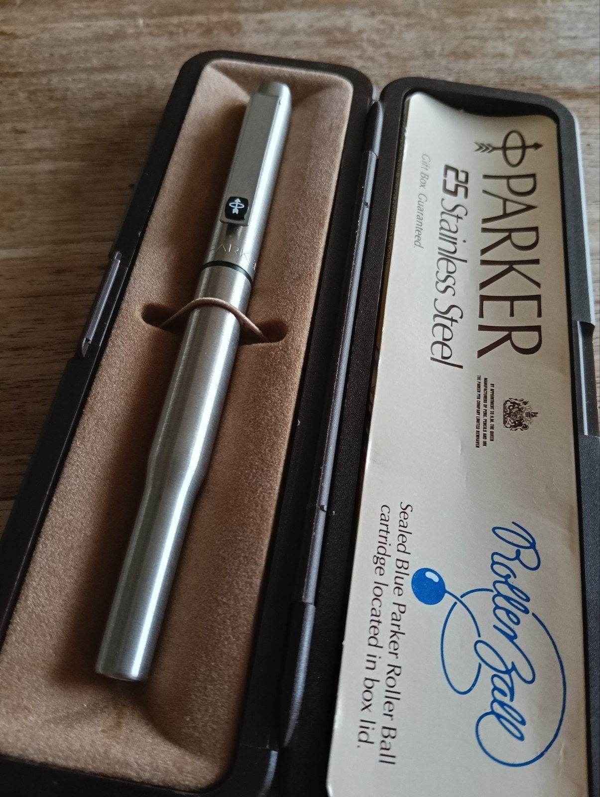 Vintage Parker 25 Rollerball, Verzamelen, Pennenverzamelingen, Ophalen of Verzenden, Zo goed als nieuw, Vulpen, Overige merken