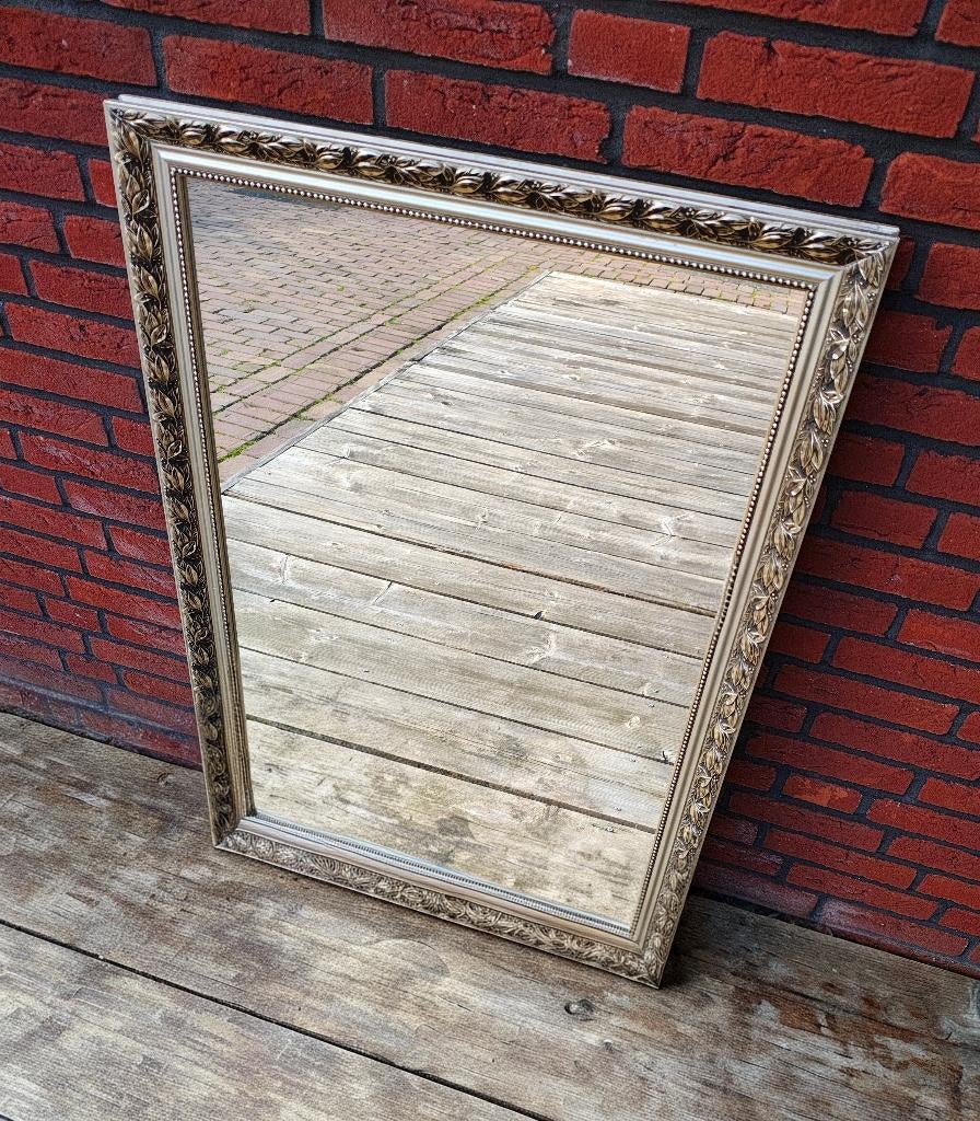 spiegel, Huis en Inrichting, Woonaccessoires | Spiegels, Ophalen, Gebruikt, 100 tot 150 cm, Rechthoekig
