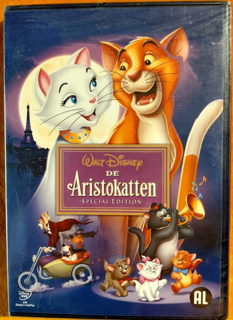 De Aristokatten DVD - Walt Disney Classics Nr. 21 (Geseald), Ophalen of Verzenden