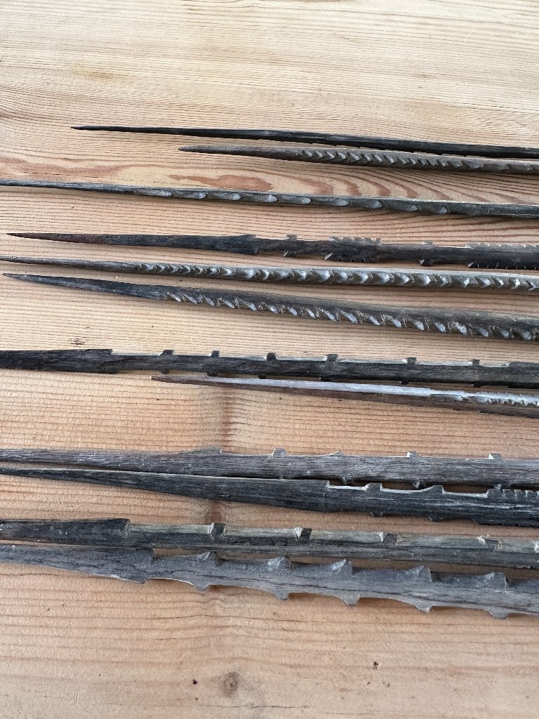 Authentieke Afrikaanse speren, 12 stuks, €10 per stuk, Ophalen of Verzenden, Gebruikt