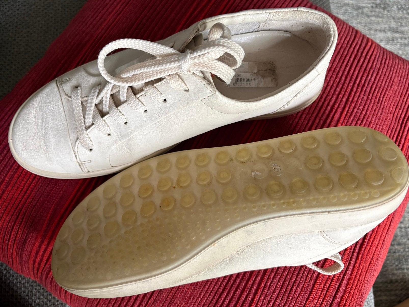 Ecco schoenen maat 39 !, Wit, Ophalen of Verzenden, Sneakers of Gympen, Zo goed als nieuw