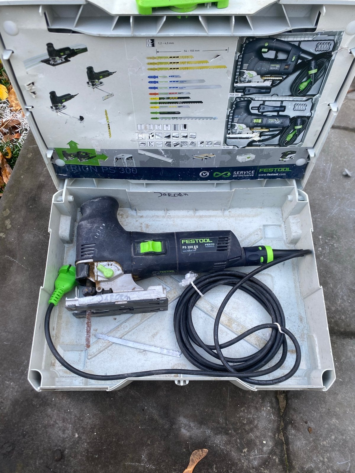 Festool PS 300 EQ Decoupeerzaag in Systainer, Gebruikt, Decoupeerzaag, 600 tot 1200 watt, Ophalen of Verzenden