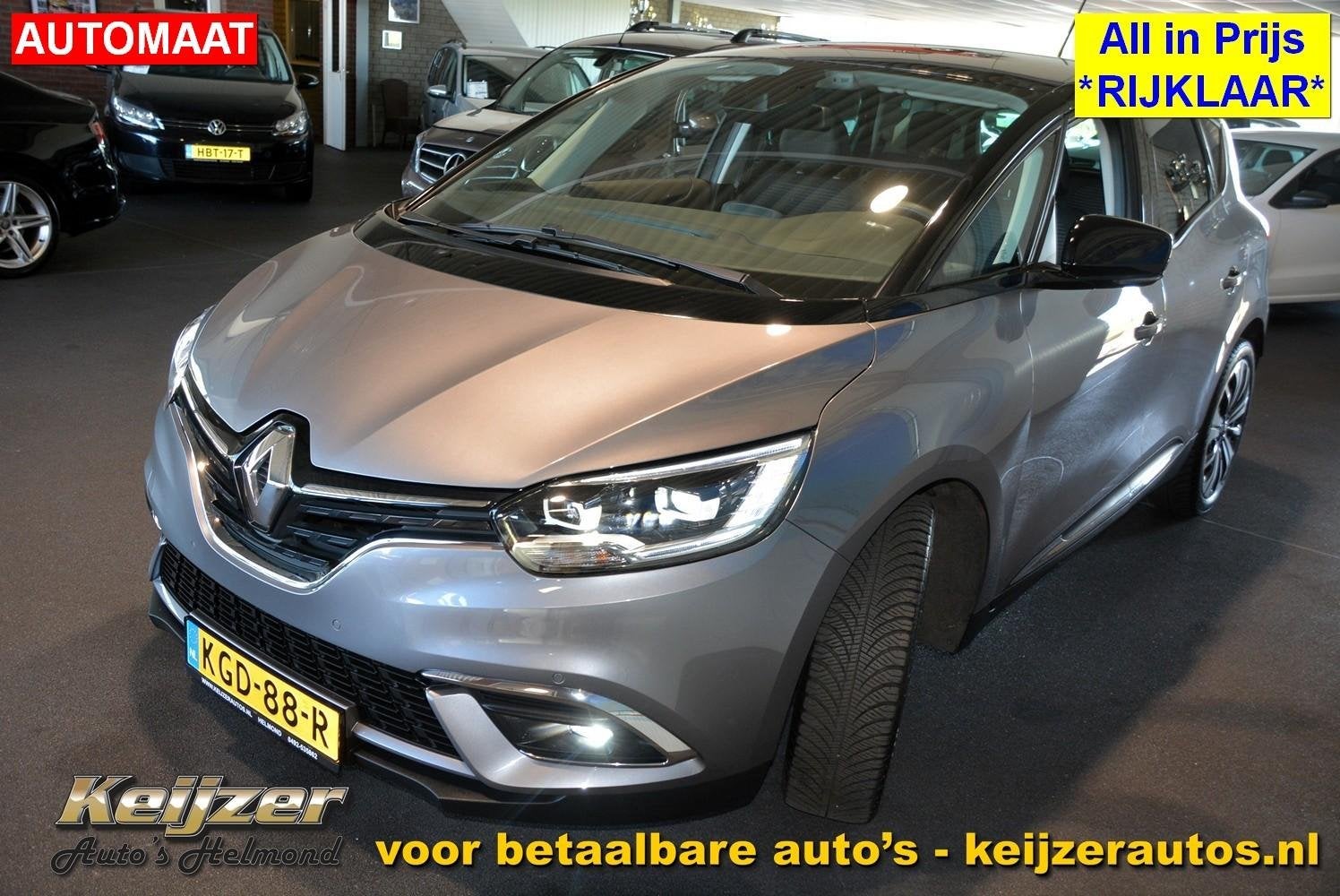 Renault Scénic 1.3 TCe Intens Automaat-140 pk, Auto's, Dealer onderhouden, Gebruikt, Euro 6, 4 cilinders