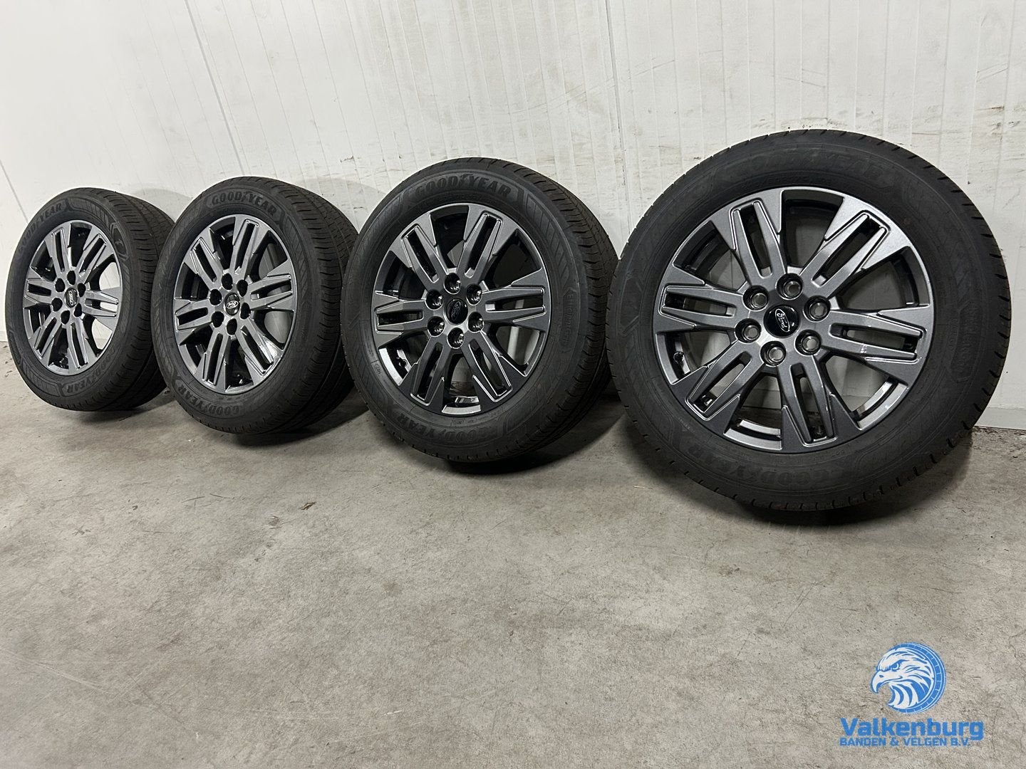 9-10mm! Originele Ford Transit Custom II V710 17 inch antrac