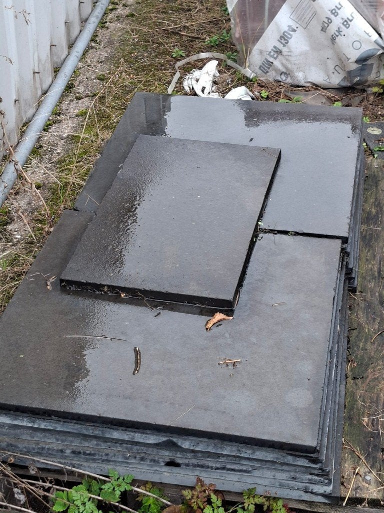 Nieuwe vloertegels van hardsteen, Doe-het-zelf en Verbouw, Ophalen, 40 tot 60 cm, 40 tot 60 cm, Hardsteen