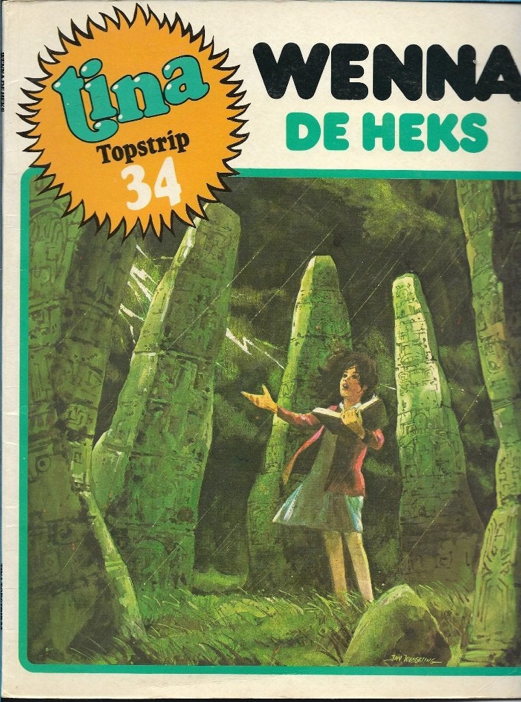 Tina Topstrip - Wenna de heks, Eén stripboek, Ophalen of Verzenden, Gelezen