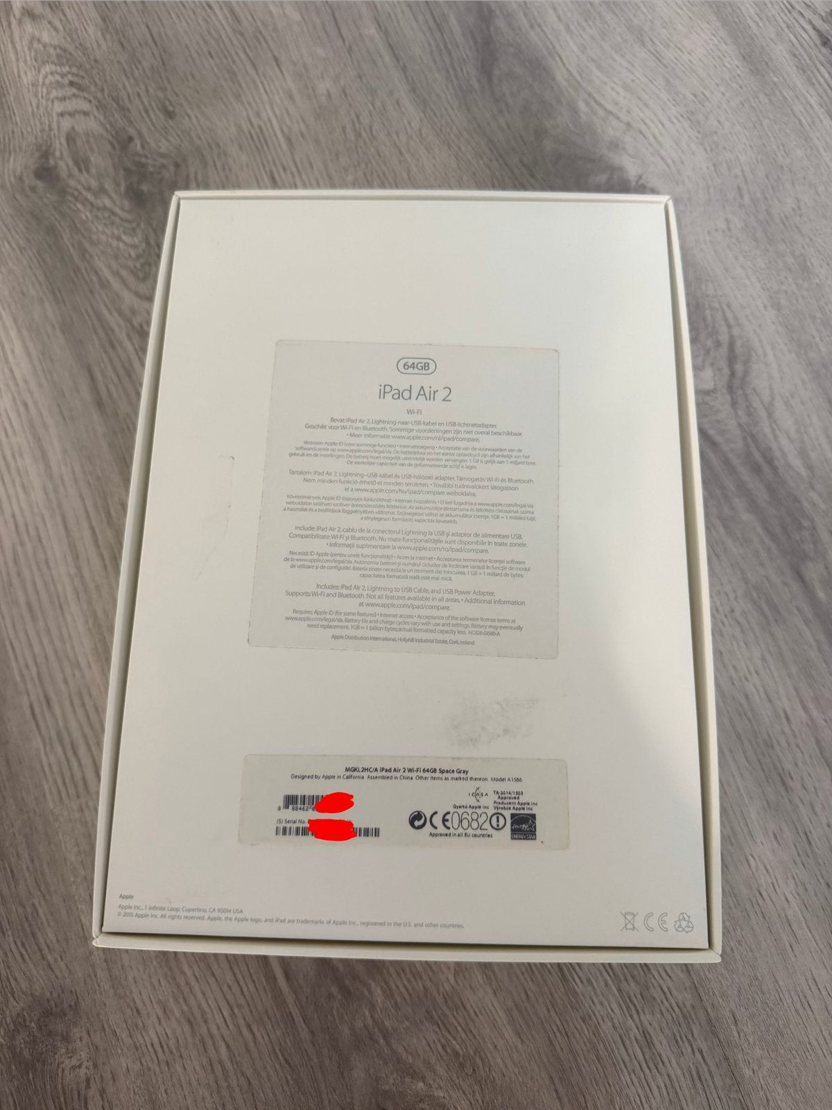 Foto 12 van Apple iPad Air 2 - Wi-Fi - 64GB - Space Gray 2016