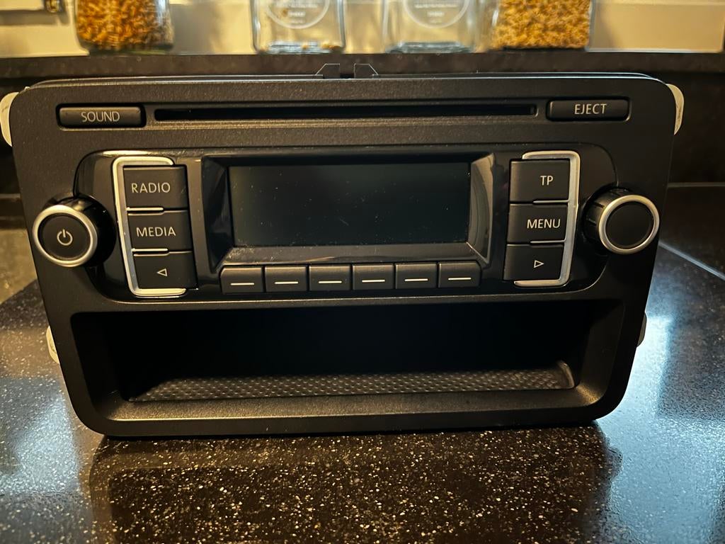 VW Polo V 6R RCD210 MP3 Autoradio - Origineel, Ophalen of Verzenden, Zo goed als nieuw