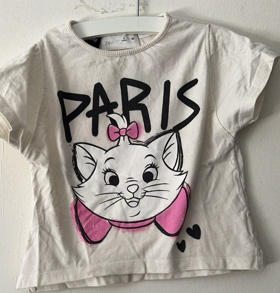 Zara maat 92 marie tshirt, Zo goed als nieuw, Shirt of Longsleeve, Zara kids, Verzenden