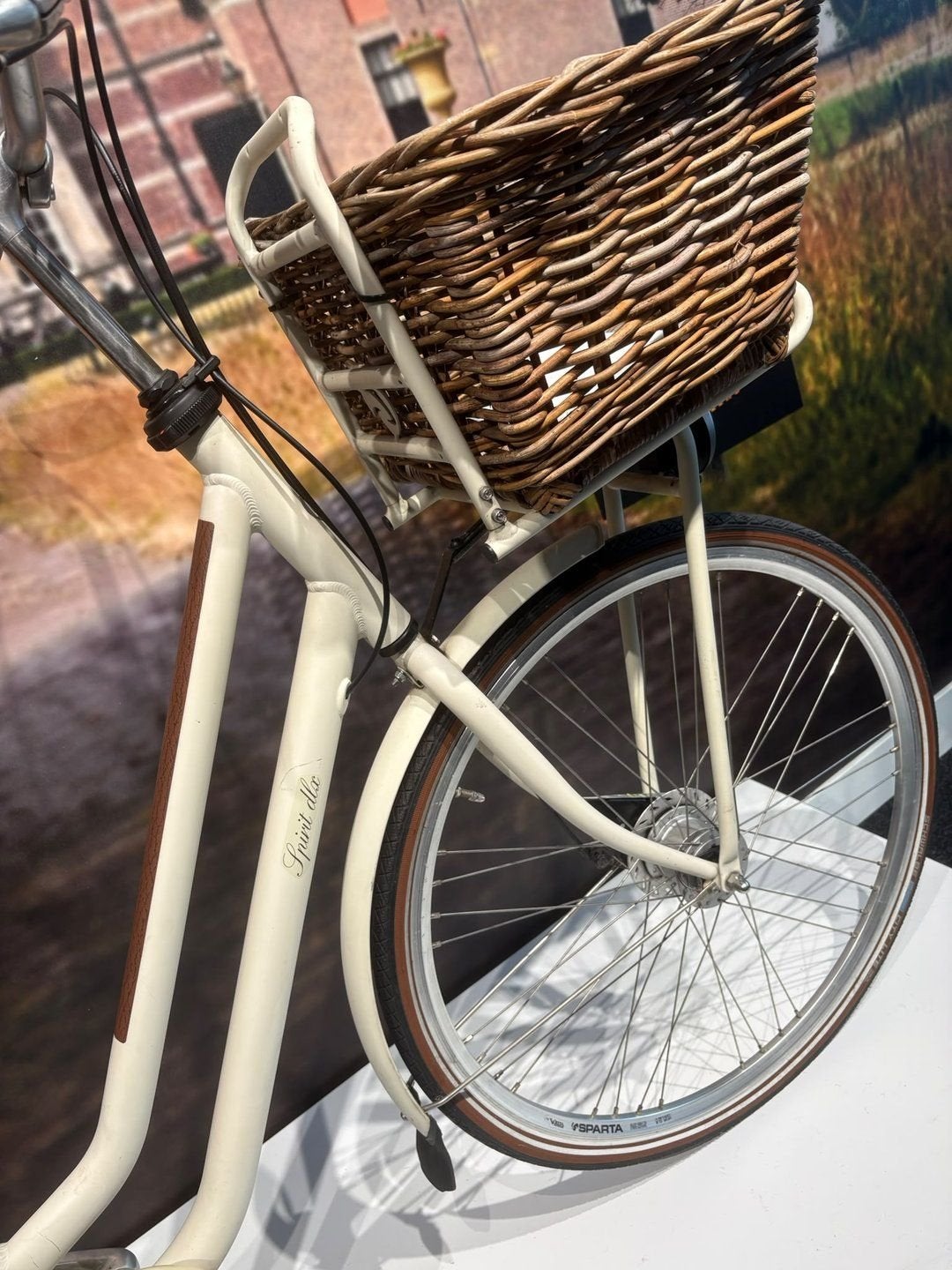 Sparta Spirit DLX Damesfiets / moederfiets Geel | Nexus 7, 56 cm of meer, Gebruikt, Sparta